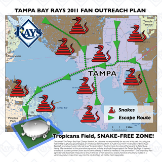 Illustration for article titled Rays Expect Increase In Attendance After Filling City With Hissing Snakes